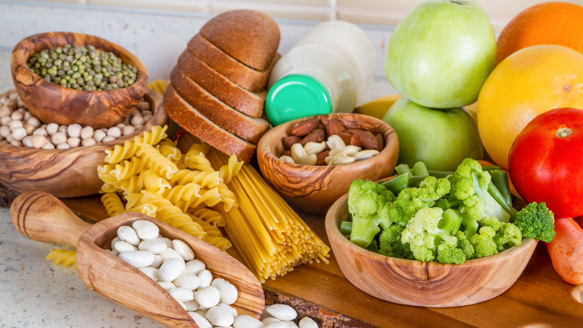 A vibrant still life featuring an assortment of nutrient-rich foods for eye health. In the foreground, a platter showcases fresh leafy greens, juicy citrus fruits, and crunchy nuts. In the middle ground, jars of vibrant berries, fish oil capsules, and a bowl of colorful vegetables stand out against a neutral backdrop. The lighting is soft and natural, highlighting the textures and colors of the ingredients. The composition creates a sense of abundance and wellness, inviting the viewer to explore the nourishing properties of these eye-supporting foods. Natural Vision Improvement 03